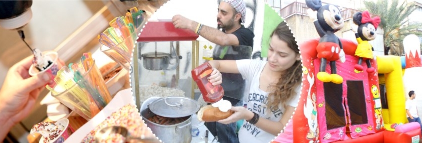 השכרת דוכני מזון לימי הולדת