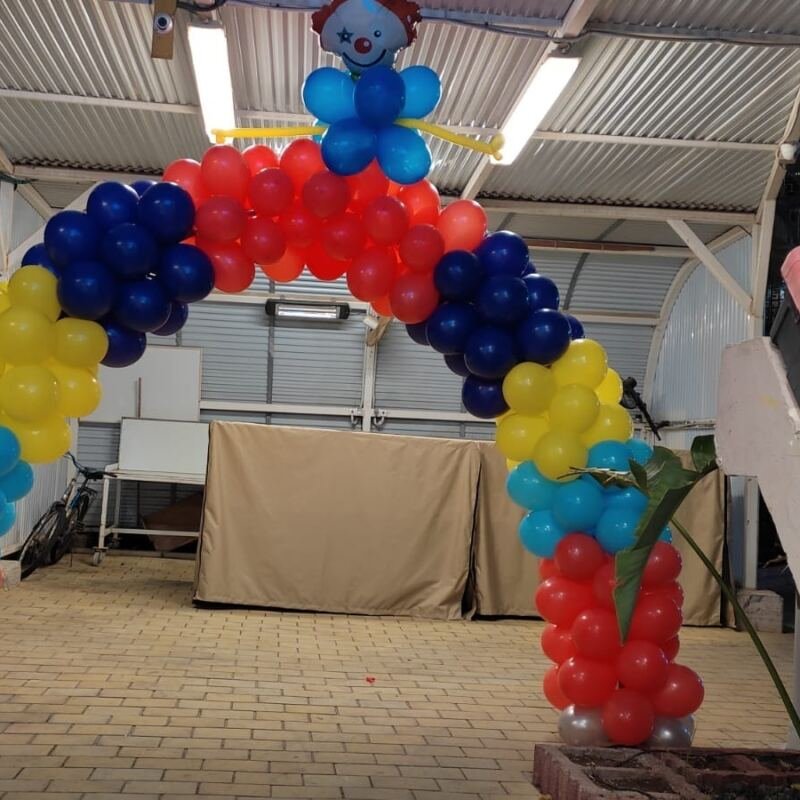 שערות סבתא עם עיצוב בלונים לאירועים - ימבמבם